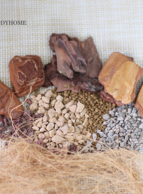 本木庐舍丨植物铺面  防溅水   垫底陶粒