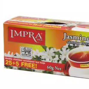 英伯伦茉莉花味红茶袋泡茶包30袋