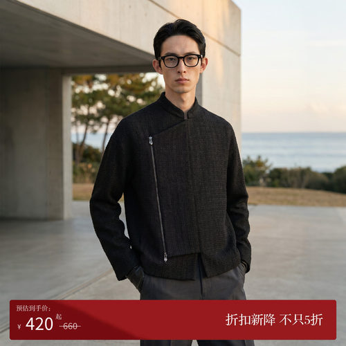 COMMONVALUE立领新中式斜襟上衣