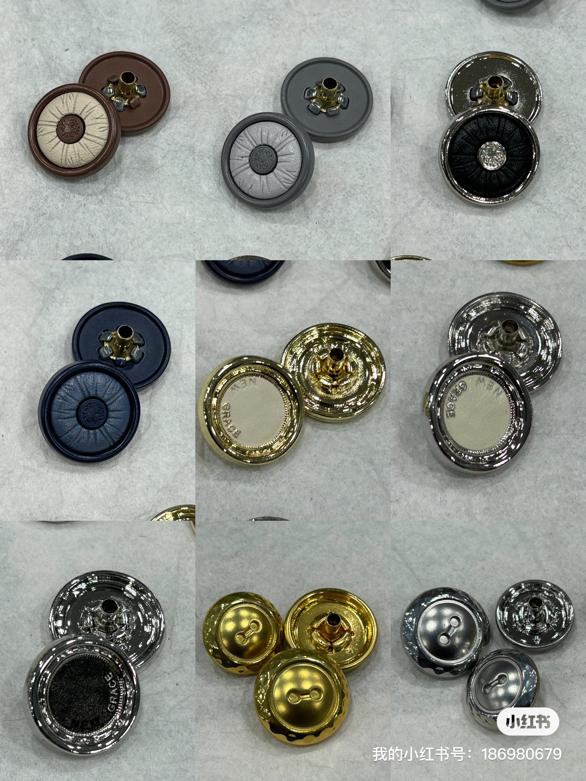 8013新款异形金厲四合扣装饰扣敲扣面扣外套夹克卫衣