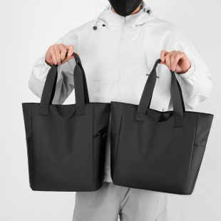 校庆包防水尼龙轻便手提包会议公文包文件包办公包印刷logo托特包