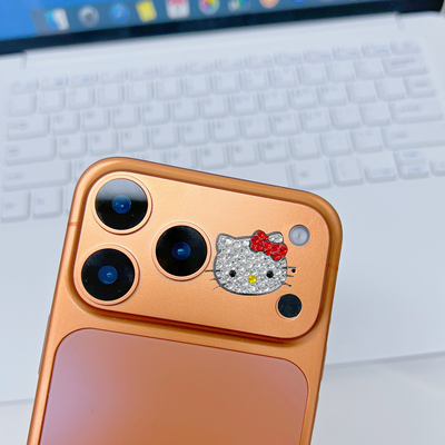 blingme同款kitty水钻贴纸手账贴纸可爱手机贴纸