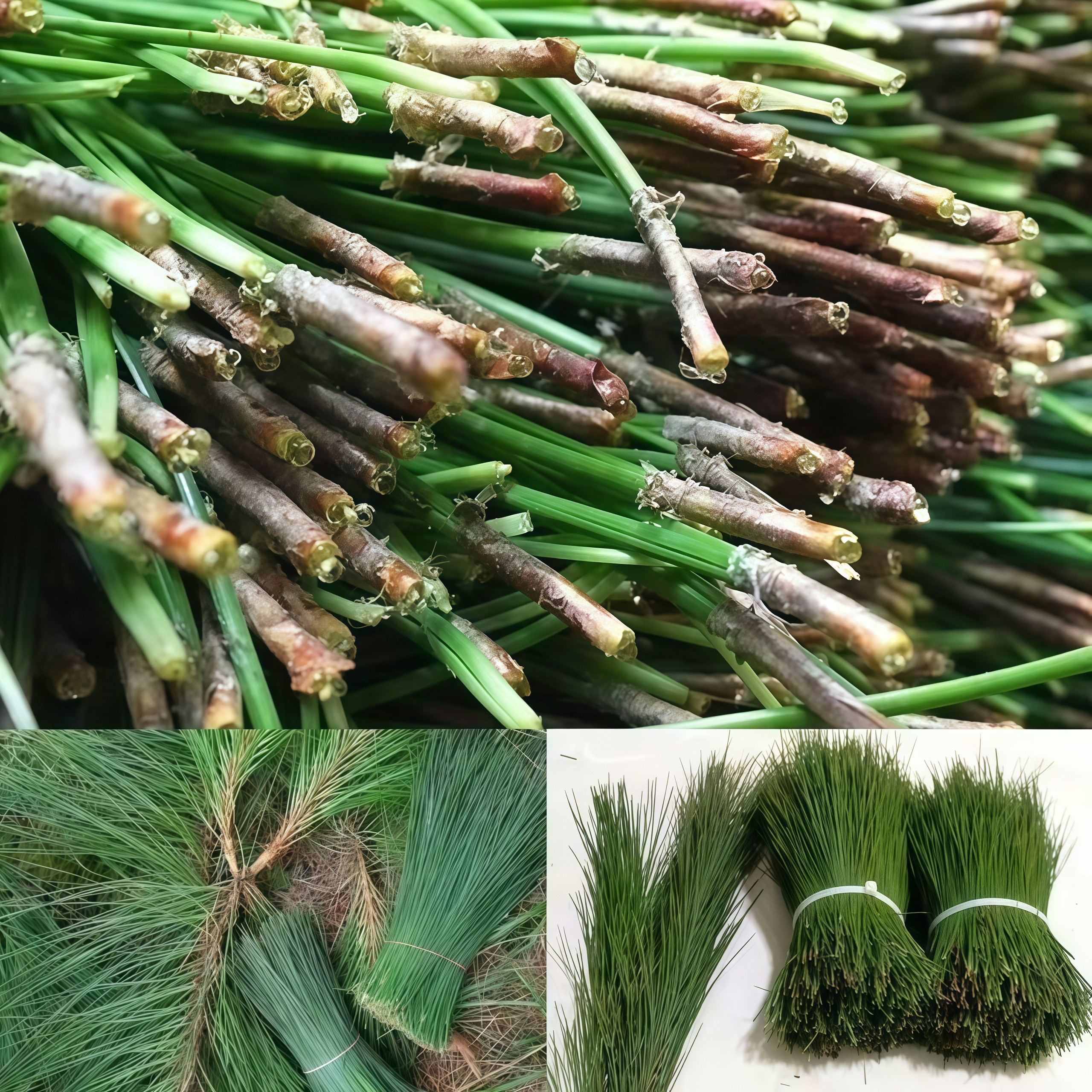 马尾松针蒸馒头泡茶泡酒做酵素
