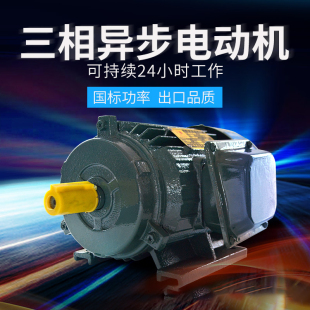 三相立卧式电动机370/550/750w/1.1/1.5/2.2/3/4/5.5kw1400转380v