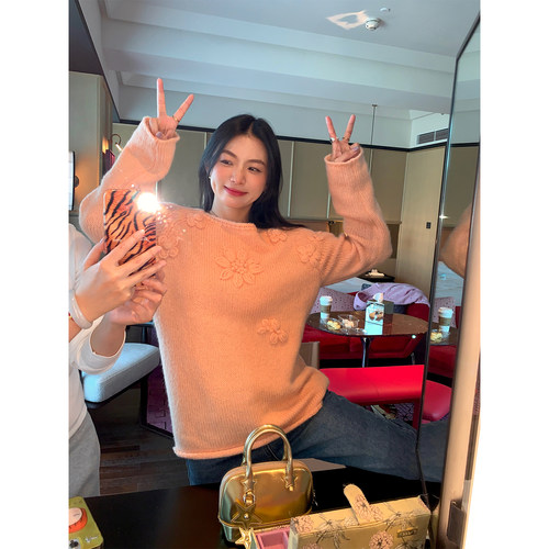 落落狷介可外穿毛衣女小个子