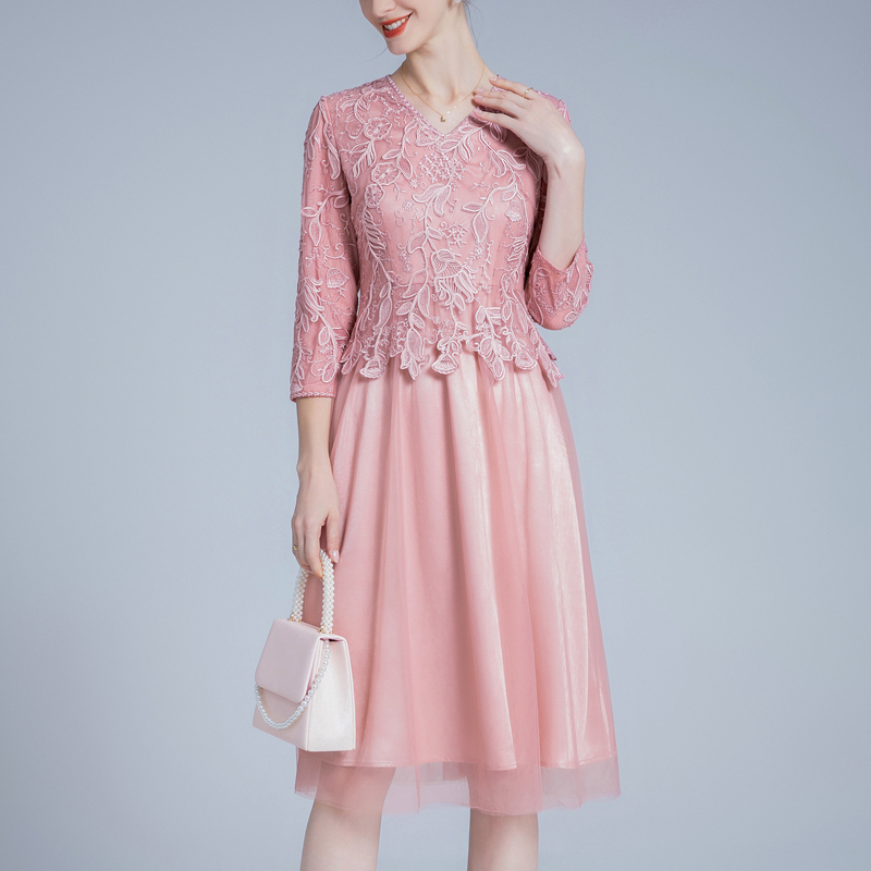 萱维尔秋季婚礼妈妈装宴会礼服