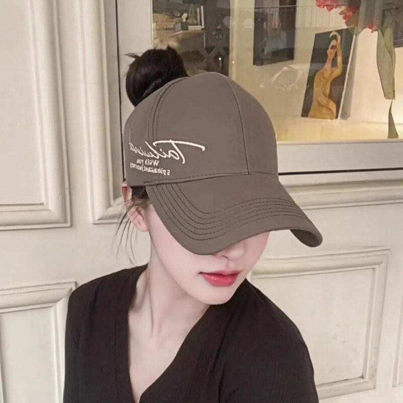 可扎高马尾棒球帽女2025新款夏季户外跑步运动宽帽檐显脸小,服饰配件/皮带/帽子/围巾,帽子,淘宝优惠券,粉丝福利购,淘宝优惠卷