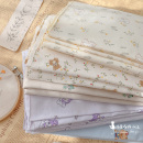 喵爸喵妈新款 打底衣服布料 抗菌长绒棉莱卡棉柔软宝宝面料秋衣裤