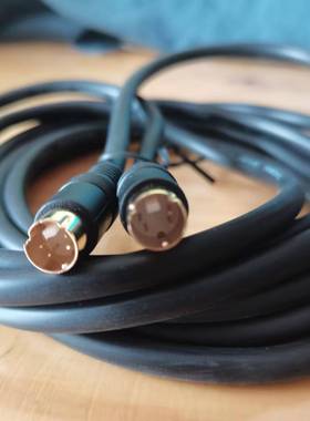 4针圆头S端子线 医疗用 视频线 Svideo 实物照无PS配视频采集卡用