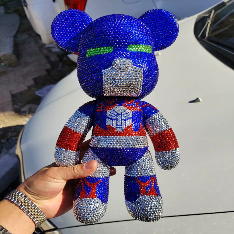 变形金刚手工diy贴钻暴力熊礼品