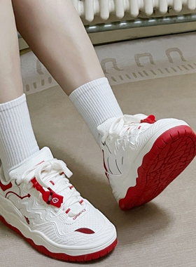 李宁板鞋女款正品CF溯Theone柔软舒适低帮百搭女鞋防滑运动休闲鞋