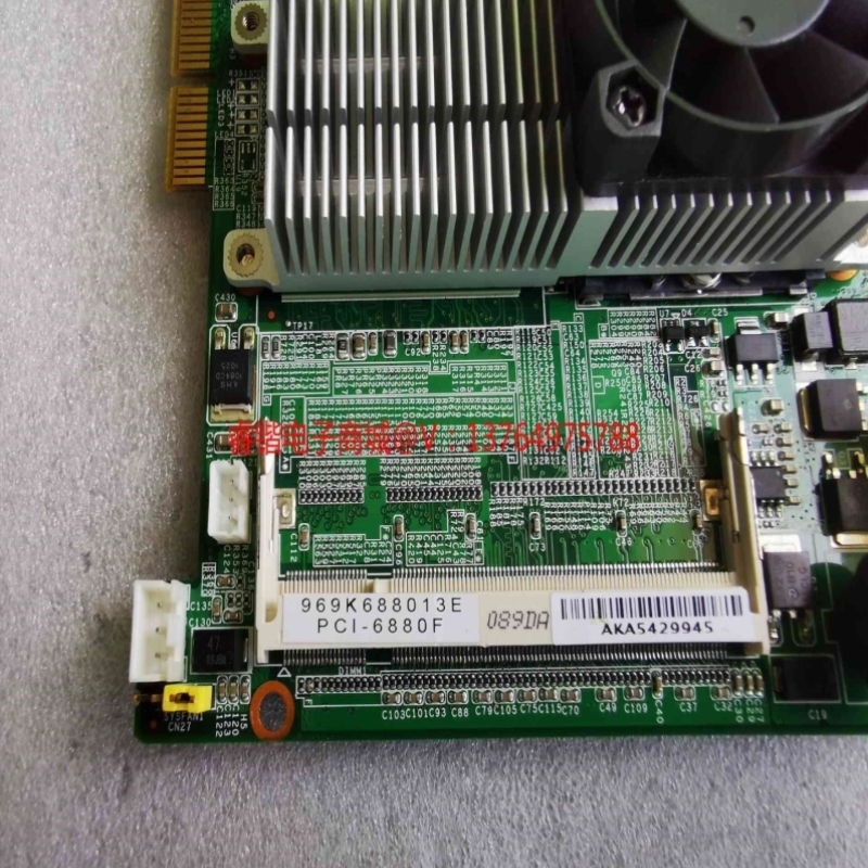 【!半长议价工控机研华-】PCI6880F卡主板询价