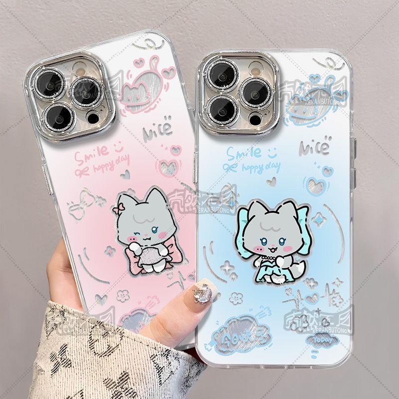 主持人叶舒华q版羽纱手机壳适用苹果17OPPOa57华为小米vivo一加
