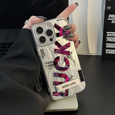 英文lucky文字适用IQOO1312手机壳1110Pro羽纱Neo1098支架Z9