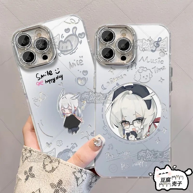Q版光遇白鸟羽纱手机壳适用一加OPPOa97小米苹果iQOONeo10华为viv图片