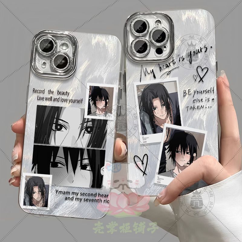 火影忍者佐鼬眼神手机壳适用苹果16华为畅享60OPPOa5羽纱荣耀vivo