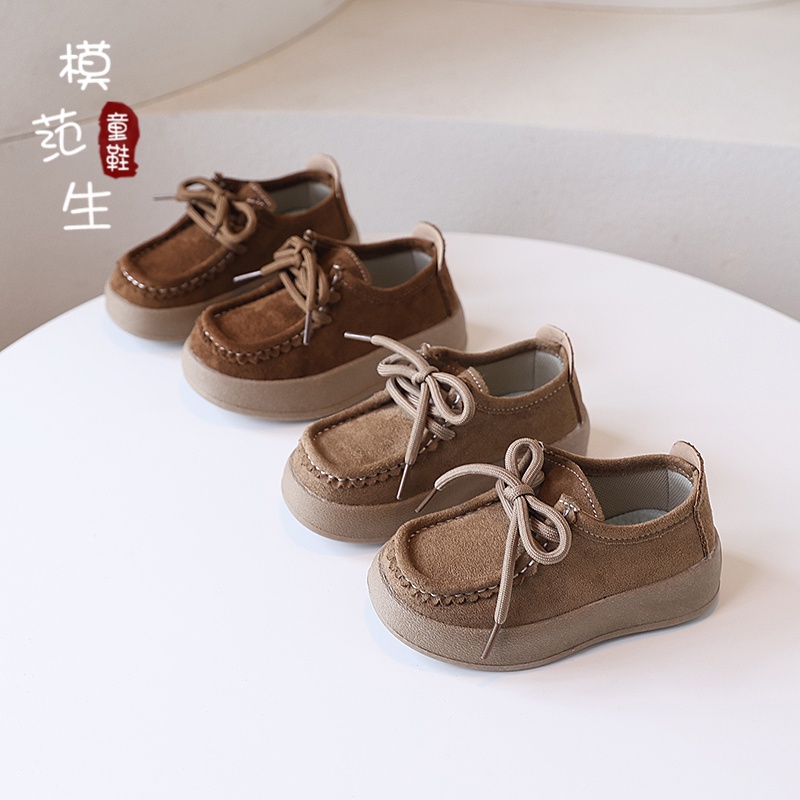 女童公主风系带韩版皮鞋