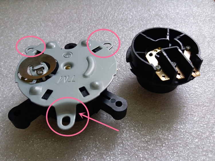 通用电热水壶温控配件 LL-8602单圈温控 TM-XD-B接头中间芯铜圈
