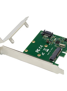 PCI-E PCIe转mSATA + SATA3.0 支持nas 黑群晖 ASM1061芯片