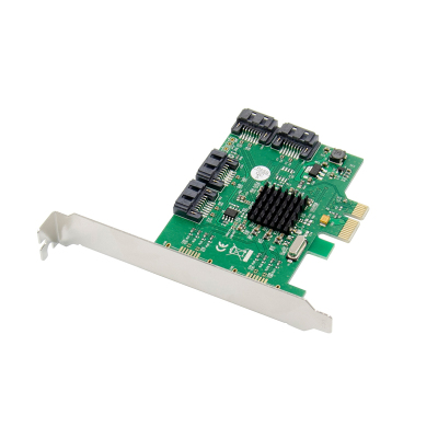 pcie pci-e转4口sata3.0 Marvell9215 支持PM 端口倍增器