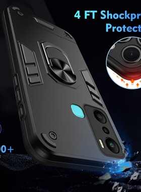 适用于Infinix Hot 20i手机壳X665C X665E磁吸支架保护套 全包防摔保护壳
