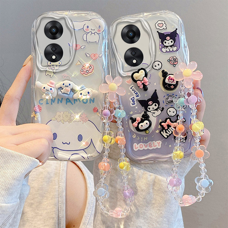 适用于OPPO A60手机壳 CPH2631保护套贴公仔可爱 全包硅胶软壳