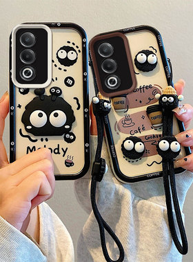 适用于OPPO A3X 5G/A3活力版手机壳 PKD110/PKD130硅胶软防摔全包边保护套 创意卡通贴公仔情侣