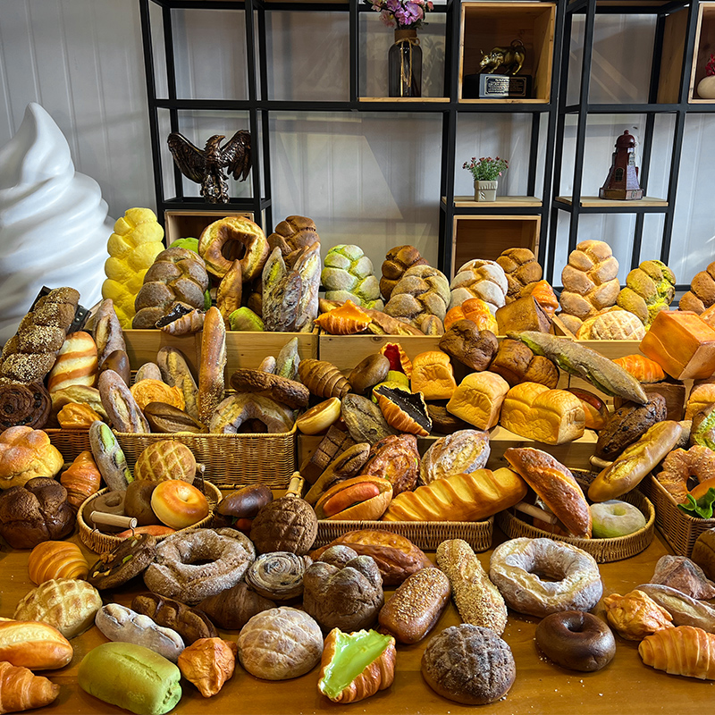 定制仿真面包模型烘培店橱窗装饰