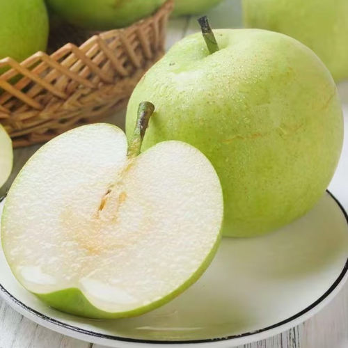 【脆甜无渣】百里洲砂梨翠玉青皮新鲜水果当季现摘翠玉整箱包邮