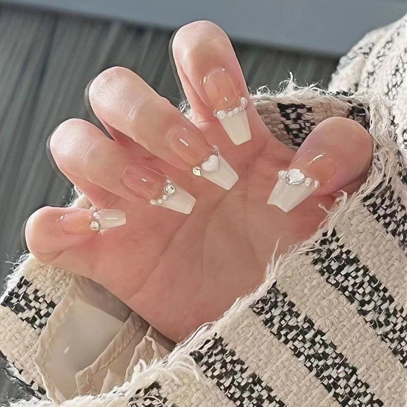 77纯手工穿戴甲合集成品假指甲贴片工厂果冻胶穿戴