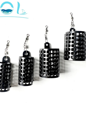 飞德外挂饵笼圆形铁笼打窝欧式库钓欧鲤钓托饵器急流饵料附饵铅坠