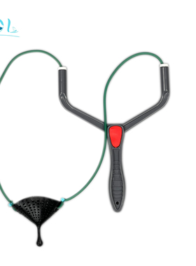 FOL滑漂垂钓专用弹弓带漂远投小巧打窝频率诱鱼神器弹射颗粒玉米