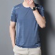 冰丝短袖 男士 t恤男新款 半袖 速干上衣服 透气跑步运动男款 2025夏季