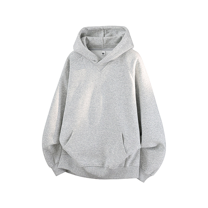 1W件华棉330g2026春款螺纹拼接设计连帽卫衣3D冷光WY618P35，男装卫衣，电商A030-1