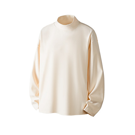 2026春款10万件280g 新款宽松长袖打底德绒长T3D T2601 P12.5