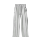 2w件冰丝220g2026春款激光打孔垂感冰丝裤透气白底K170P28，男装休闲裤，电商A030-1