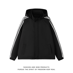 2025年春秋款潮牌宽松工装防水夹克连帽登山服外套JK5039P38