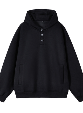 3k件华棉350g2026春款抖音爆款连帽套头卫衣白底  WY609 特P35