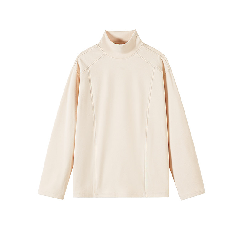 28万件德绒280g2026春款新款长袖打底长T白底T2600特P12.5，男装T恤，电商A030-1