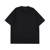 5千件曼巴棉250g2026春款解构拼接短袖t恤圆领T恤白底T2520特P14，男装T恤，电商A030-1