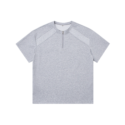 5w件曼巴棉220g2026春夏款重磅短袖t恤男潮牌美式白底 T2623 P19