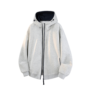 9万件华棉330g2026秋季连帽开衫卫衣华棉3D暖光 WY616 特P36，男装卫衣，电商A030-1