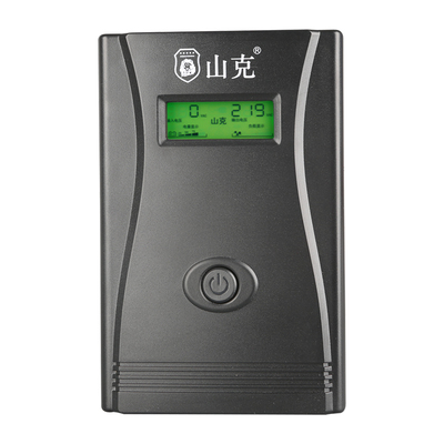 山克UPS不间断电源DS1000L 600W停电备用电源2H外接12V电池套餐