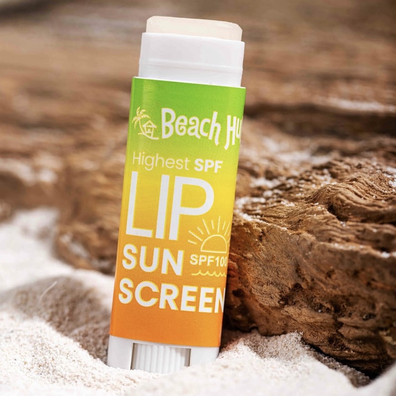 暴晒不黑唇！菲律宾Beach hut沙滩小屋防晒润唇膏SPF100长效葆湿