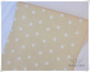 北美进口蓝山纯纸壁纸美式 清仓 乡村温馨米黄碎花卧室书房满铺特价