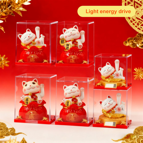 招财猫摆件开业礼品发财猫