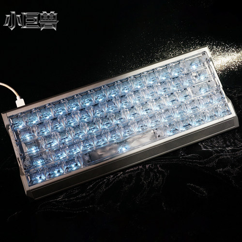 小巨兽星棱冰魄透光键帽
