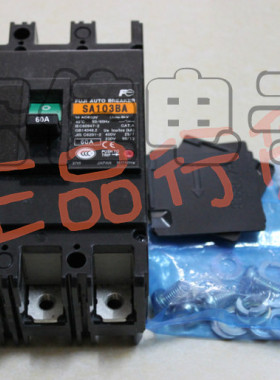 全新富士FUJI断路器 SA103BA 60A 3P 已停产少量现货