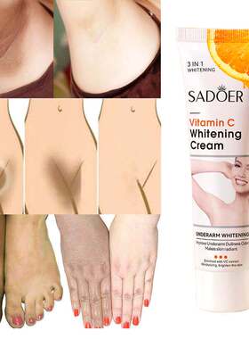 VitaminC Whitening Cream For Dark Skin Lighten Pigment Crotc