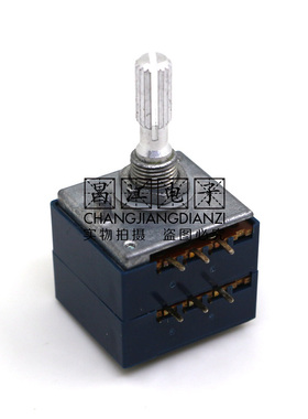 ALPS日本原装27型电位器A10K双联10KAx2发烧音响音量电位器6脚